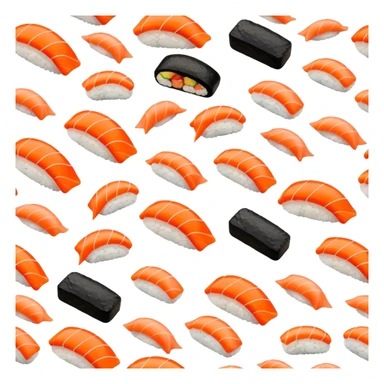 Sushi having diarrhea  sticker