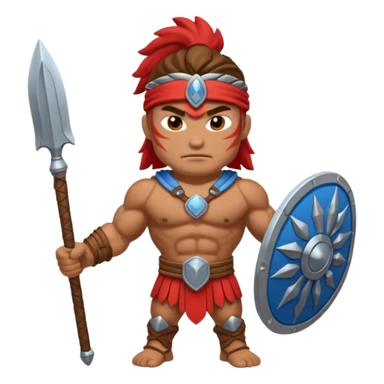 Ridgewater warrior mascto sticker