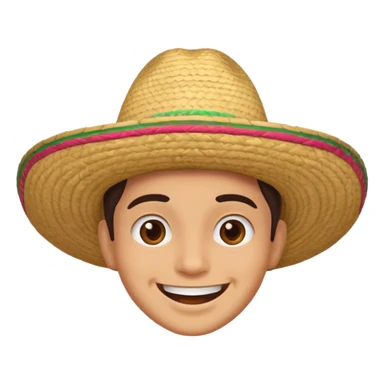 Happy Mexican sticker