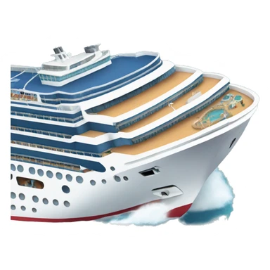 Cruise ship sticker