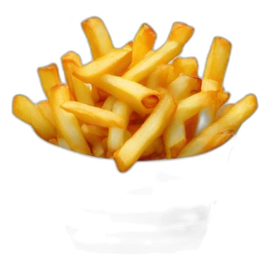 Loaded fries sticker