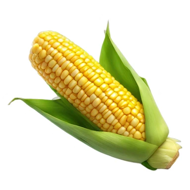 Corn on the cob smoking cigarettes  sticker