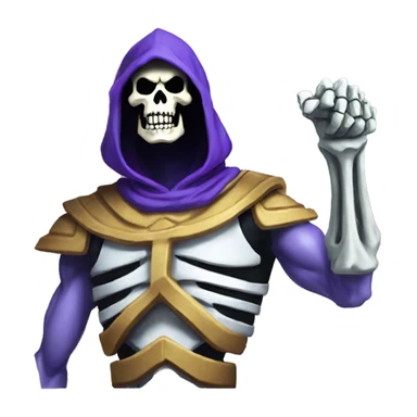 Skeletor comic  sticker