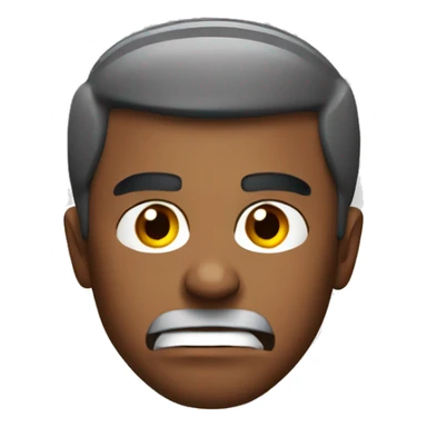 angry man wearing arsenal shirt sticker