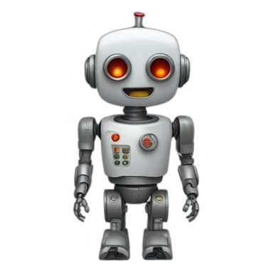 Mr pepper robot sticker