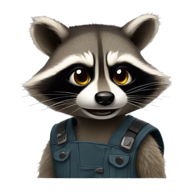 DGAF Raccoon sticker