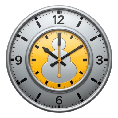 time rewinding sticker