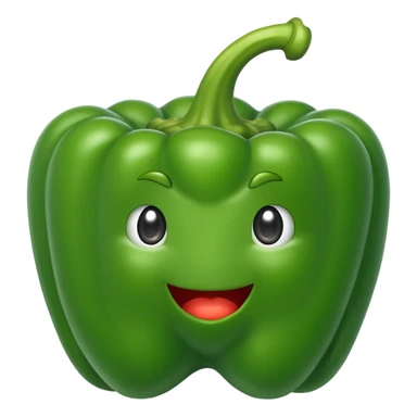 green Bell Pepper
 sticker