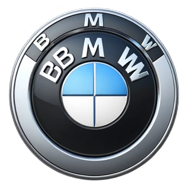 BMW symbol sticker