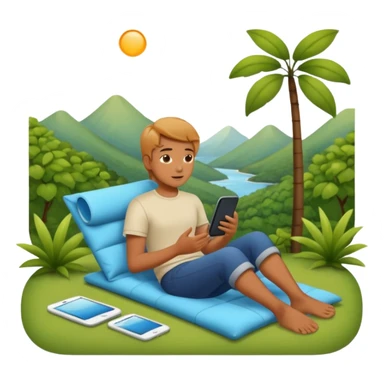 Digital Detox 📵🌿
Rationale: Signals stepping away from screens or social media, aligning with growing awareness around digital wellbeing. sticker