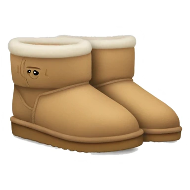 UGG slippers  sticker