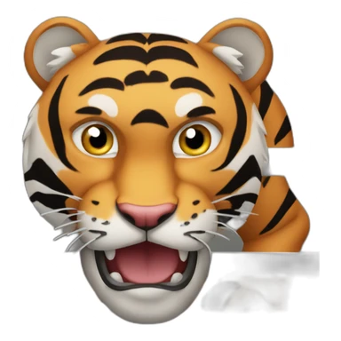 boxing ring Tiger  sticker