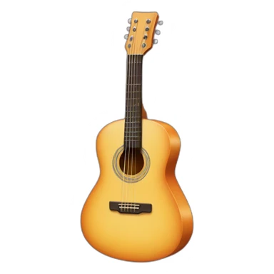 the letter G plays the guitar sticker