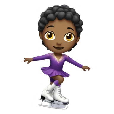 Figure skating  sticker