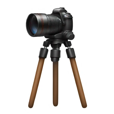 I would like a photographer sitting on a stool behind his camera on a tripod sticker