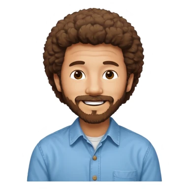 bob ross sticker