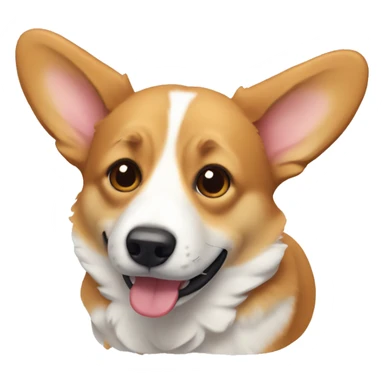 Corgi sticker