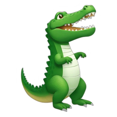 Crocodile lacoste sticker