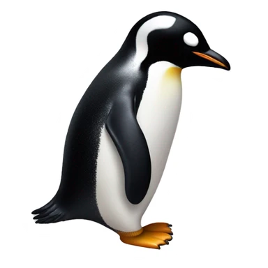 Penguin with a take that album sticker