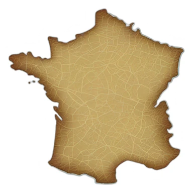 Map of france sticker