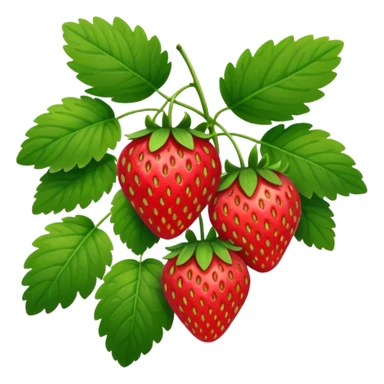 strawberry plant sticker