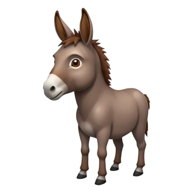 humanoid donkey sticker
