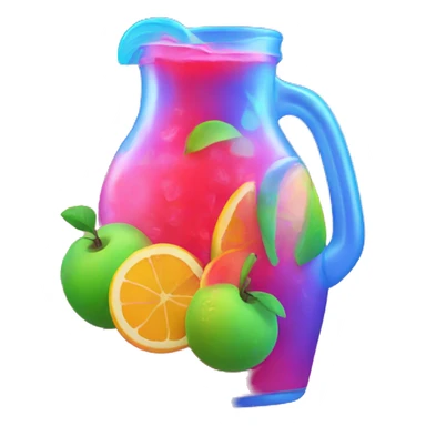 Neon fruit punch  sticker