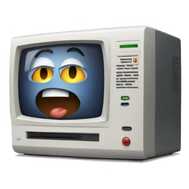 a computer saying no sticker