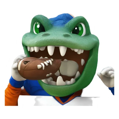 florida gators mascot sticker