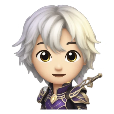aion cute chanter sticker