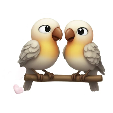 love birds sticker
