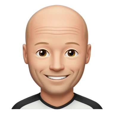 Alan Shearer bald sticker