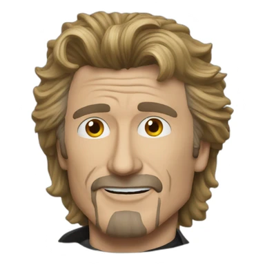 johnny halliday sticker