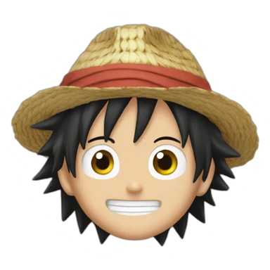 One pièce Luffy sticker