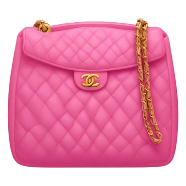 Pink Chanel bag sticker