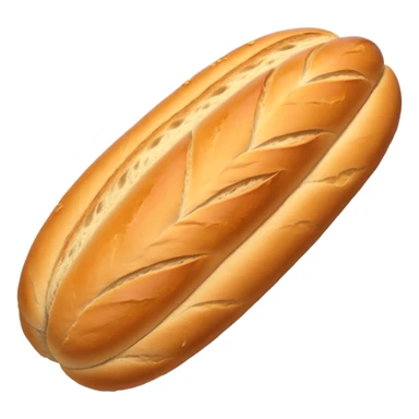 country bread look like ovan baguette sticker