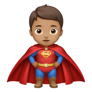 Toddler Batman in capes sticker