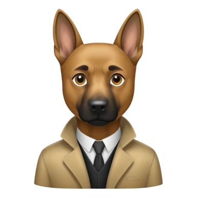 Pastor belga malinois sticker