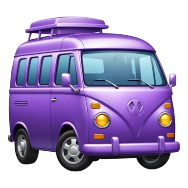 purple Van's  sticker