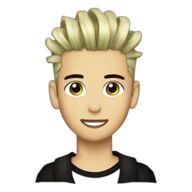 Bill Kaulitz 2000s teen sticker