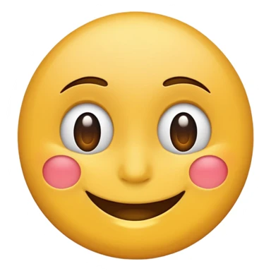 smiling face thank you sticker