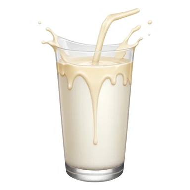 A splash of milk sticker