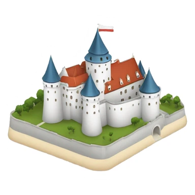 bratislava castle sticker
