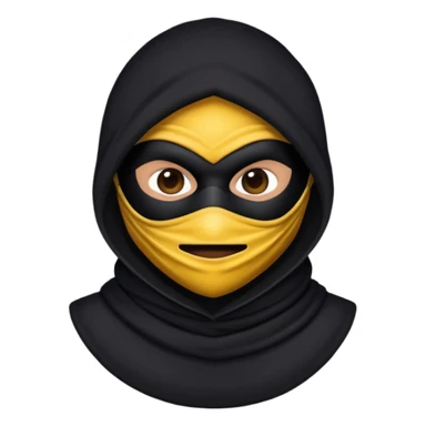 Thief emoji sticker