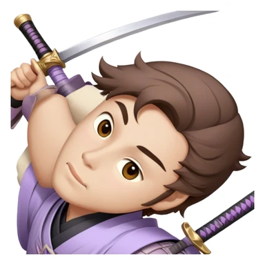 Gentle Samurai sticker