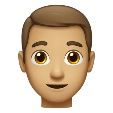 cacahuete con ojos sticker