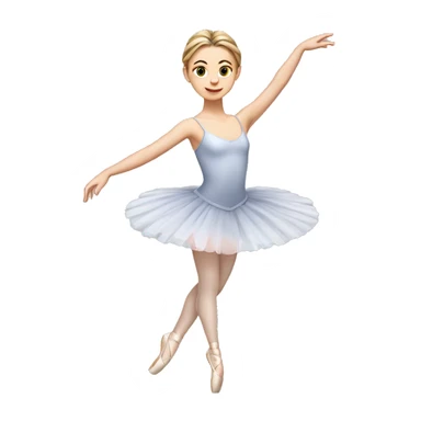 European girl ballet，full body sticker
