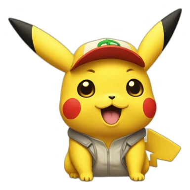 Pikachu doit d'aunneur sticker