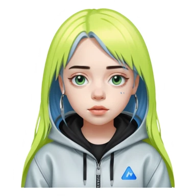 make billie eilish 2025 new style sticker