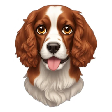 ruby-cavalier-spaniel sticker